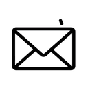 Минималистичная иконка стабильной работы корпоративной почты от премиального хостинга Хайчин